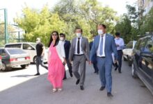 Photo of ӘЛ-ФАРАБИ АУДАНЫНДА АТҚАРЫЛҒАН ЖҰМЫСТАРДЫҢ БАРЫСЫМЕН ТАНЫСТЫ