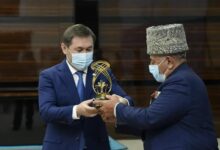 Photo of «МЕРЕЙЛІ ОТБАСЫ» БАЙҚАУЫНЫҢ ЛАУРЕАТТАРЫНА ПРЕЗИДЕНТ СЫЙЛЫҒЫ ТАБЫСТАЛДЫ