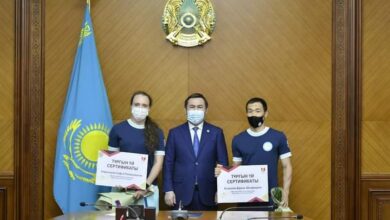 Photo of ШЫМКЕНТ ӘКІМІ ОЛИМПИАДА ЖҮЛДЕГЕРЛЕРІНЕ ПӘТЕР КІЛТІН ТАБЫСТАДЫ