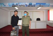 Photo of ШЫМКЕНТТЕ БЕЙБІТ КҮННІҢ БАТЫРЫ МАРАПАТТАЛДЫ