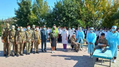 Photo of Шымкенттік полицейлер оқушыларға сабақ өткізді