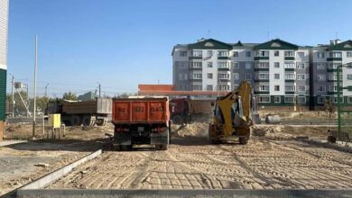 Photo of ҚАРАТАУ АУДАНЫ АУМАҒЫ АБАТТАНДЫРЫЛУДА
