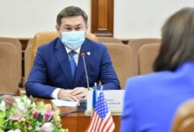 Photo of МҰРАТ ӘЙТЕНОВ АҚШ-ТЫҢ БАС КОНСУЛЫМЕН КЕЗДЕСТІ