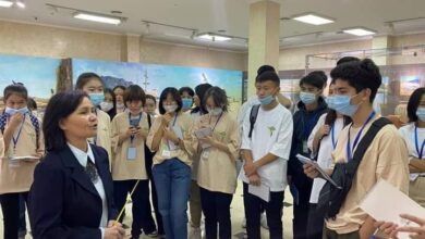 Photo of ШЫМКЕНТТІК ОҚУШЫЛАР ТУҒАН ӨЛКЕНІҢ ТАРИХИ-МӘДЕНИ ҚҰНДЫЛЫҚТАРЫМЕН ТЕРЕҢ ТАНЫСУДА