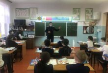 Photo of Шымкенттік полицейлер оқушыларға сабақ өткізді