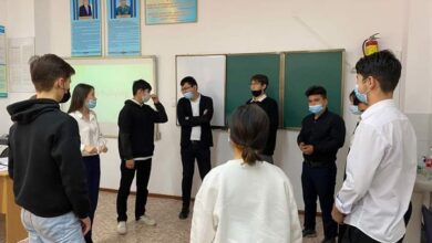 Photo of СТУДЕНТТЕРГЕ ТҮСІРДІРМЕ ЖҰМЫСТАРЫН ЖҮРГІЗДІ