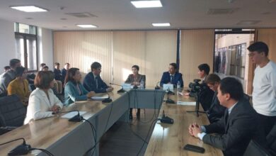 Photo of ТҮРКІСТАН: Т. ДҮЙСЕНОВА ПРЕЗИДЕНТ ЖОЛДАУЫН ІСКЕ АСЫРУ ЖӨНІНДЕ ҚАЛАДАҒЫ ӨНДІРІС ОРНЫНДА КЕЗДЕСУ ӨТКІЗДІ