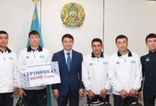 Photo of ДАРХАН САТЫБАЛДЫ КӨШПЕНДІЛЕР ОЙЫНДАРЫНЫҢ ЖЕҢІМПАЗДАРЫН МАРАПАТТАДЫ
