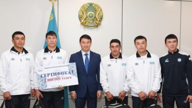 Photo of ДАРХАН САТЫБАЛДЫ КӨШПЕНДІЛЕР ОЙЫНДАРЫНЫҢ ЖЕҢІМПАЗДАРЫН МАРАПАТТАДЫ
