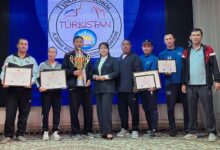 Photo of ТҮРКІСТАНДА ҰСТАЗДАР АРАСЫНДАҒЫ СПАРТАКИАДА ҮЗДІКТЕРІ АНЫҚТАЛДЫ