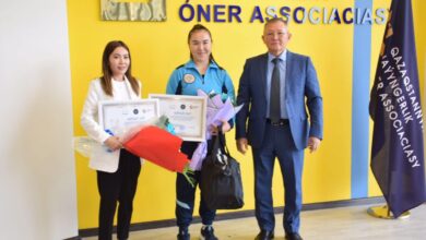 Photo of ТҮРКІСТАН: ӘЛЕМ ЧЕМПИОНАТЫНЫҢ ЖҮЛДЕГЕРЛЕРІНЕ ҚҰРМЕТ КӨРСЕТІЛДІ