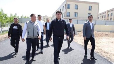 Photo of ТҮРКІСТАН ҚАЛАСЫНЫҢ ӘКІМІ ҚҰРЫЛЫС НЫСАНДАРЫН АРАЛАДЫ