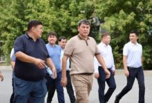 Photo of ШАҺАР БАСШЫСЫ АУЛАЛАРДАҒЫ АБАТТАНДЫРУ ЖҰМЫСТАРЫН АРАЛАДЫ