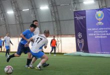 Photo of ТҮРКІСТАНДА ДЕПУТАТТАР КІШІ ФУТБОЛДАН БАҚ СЫНАДЫ
