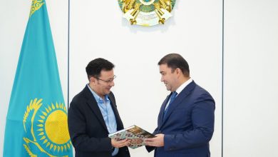 Photo of ТҮРКІСТАН ОБЛЫСЫ ӘКІМІ UNITED GLOBAL LLC ХАЛЫҚАРАЛЫҚ КОМПАНИЯСЫМЕН ИНВЕСТИЦИЯЛЫҚ ЖОБАЛАРДЫ ТАЛҚЫЛАДЫ