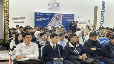 Photo of САЙРАМДА «ТАТУЛЫҚ ПЕН КЕЛІСІМ – ХАЛЫҚ ДАНАЛЫҒЫНЫҢ МӘҢГІЛІК АМАНАТЫ» ТАҚЫРЫБЫНДА КӨШПЕЛІ ОТЫРЫС ӨТТІ