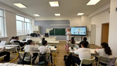 Photo of ТҮРКІСТАН ОБЛЫСЫНДА ОҚУШЫЛАР АРАСЫНДА АРТЫҚ САЛМАҚТЫҢ АЛДЫН АЛУ БОЙЫНША ТҮСІНДІРУ ЖҰМЫСТАРЫ ЖҮРГІЗІЛДІ