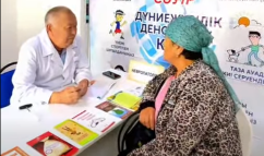 Photo of ОРДАБАСЫ АУДАНЫНДА ТҰРҒЫНДАРҒА ТЕГІН МЕДИЦИНАЛЫҚ ТЕКСЕРУ ЖҮРГІЗІЛДІ
