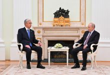 Photo of ТОҚАЕВ ПЕН ПУТИН МӘСКЕУДЕ КЕЗДЕСІП, ЕКІ ЕЛ АРАСЫНДАҒЫ ЫНТЫМАҚТАСТЫҚТЫ ТАЛҚЫЛАДЫ