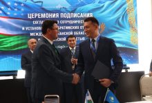 Photo of САУРАН МЕН ШЫРШЫҚ АУДАНДАРЫ АРАСЫНДАҒЫ БАУЫРЛАСТЫҚ БАЙЛАНЫС ЖАҢА ДЕҢГЕЙГЕ КӨТЕРІЛДІ
