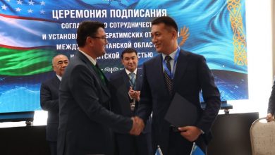 Photo of САУРАН МЕН ШЫРШЫҚ АУДАНДАРЫ АРАСЫНДАҒЫ БАУЫРЛАСТЫҚ БАЙЛАНЫС ЖАҢА ДЕҢГЕЙГЕ КӨТЕРІЛДІ
