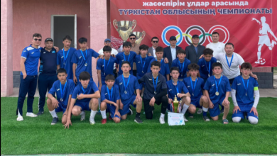 Photo of СОЗАҚТЫҚ ЖАС ФУТБОЛШЫЛАР ОБЛЫСТЫҚ ЧЕМПИОНАТТА КҮМІС ЖҮЛДЕГЕР АТАНДЫ