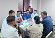 Photo of АЛМАТЫДАҒЫ ХАЛЫҚАРАЛЫҚ КӨРМЕ АЯСЫНДА КЕНТАУ ДЕЛЕГАЦИЯСЫ ҚЫТАЙЛЫҚ ИНВЕСТОРЛАРМЕН КЕЛІССӨЗДЕР ӨТКІЗДІ