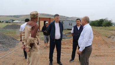 Photo of ТҮЛКІБАС АУДАНЫНДА ӘЛЕУМЕТТІК НЫСАНДАР ҚҰРЫЛЫСЫ БАҚЫЛАУДА
