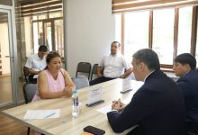 Photo of ТҮЛКІБАСТА ӨҢІРДІ ДАМЫТУ МӘСЕЛЕЛЕРІ ТҰРҒЫНДАРМЕН БІРГЕ ТАЛҚЫЛАНДЫ