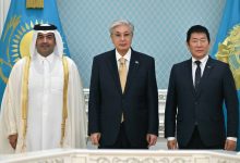 Photo of ҚАСЫМ-ЖОМАРТ ТОҚАЕВ ХАЛЫҚАРАЛЫҚ ГИМНАСТИКА ҰЙЫМДАРЫНЫҢ БАСШЫЛАРЫН ҚАБЫЛДАДЫ