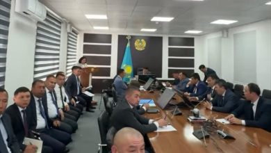 Photo of АҚСУКЕНТТЕ КӘСІПКЕРЛІК НЫСАНДАРДЫҢ СЫРТҚЫ КЕЛБЕТІ ЖАРЫҚТАНДЫРЫЛАДЫ