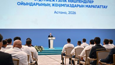 Photo of ТОҚАЕВ КӨШПЕНДІЛЕР ОЙЫНДАРЫНЫҢ ЖЕҢІМПАЗДАРЫН МАРАПАТТАДЫ